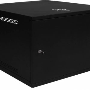 Wall Mount Server Cabinet with 12 RMS - Black